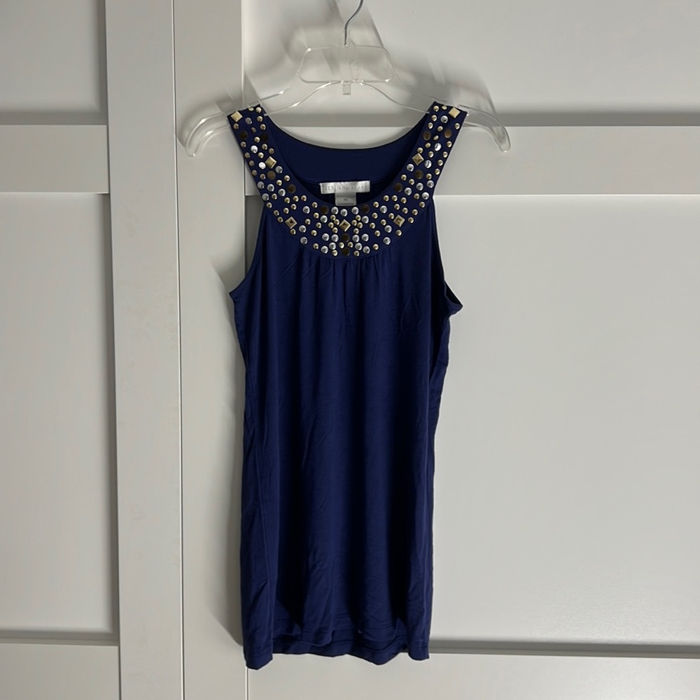 DESIGN HISTORY Women’s XS Navy Top